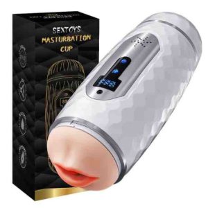 VIP05 Double-headed vibration airplane cup electric male self-pleasuring device for hotels - adult sex toys