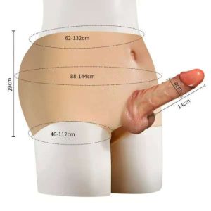 VIP31 Wearing hollow penis gay leather pants for both men and women in same-sex relationships