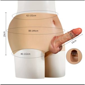 VIP30 Wearing solid phallus gay leather pants for both men and women of the same-sex community